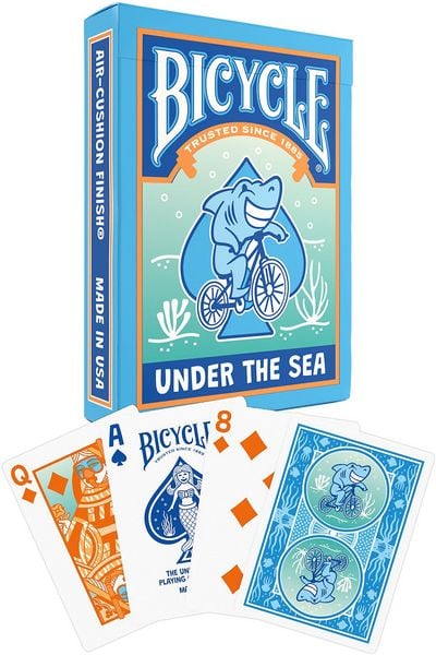 Bicycle® Under the Sea (Designer Spielkarten, Poker, Skat...)