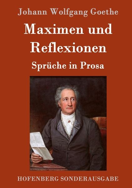 Produktbild: Maximen und Reflexionen