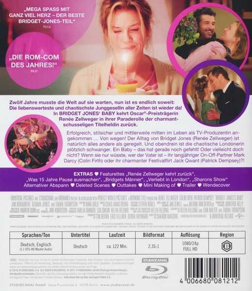Produktbild: Bridget Jones' Baby