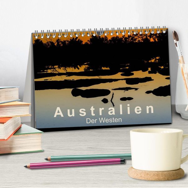 Produktbild: Australien - Der Westen (Tischkalender 2026 DIN A5 quer), CALVENDO Monatskalender