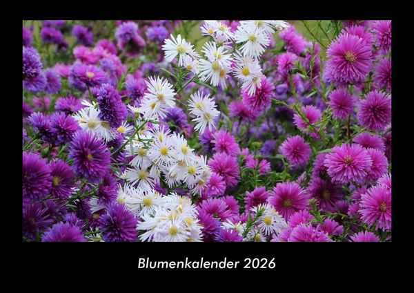 Produktbild: Blumenkalender 2026 Fotokalender DIN A3