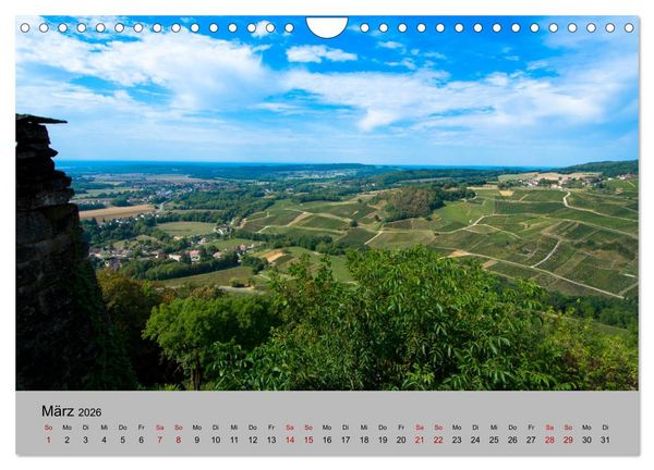 Produktbild: Zauberhaftes Franche Comt&eacute; (Wandkalender 2026 DIN A4 quer), CALVENDO Monatskalender