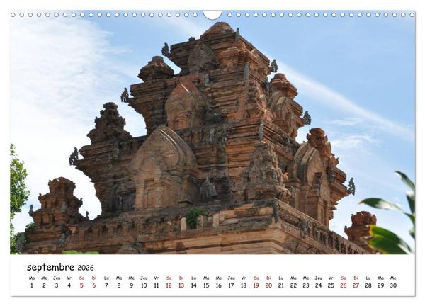 Produktbild: Vietnam du Nord au Sud (Calendrier mural 2026 DIN A3 vertical), CALVENDO calendrier mensuel