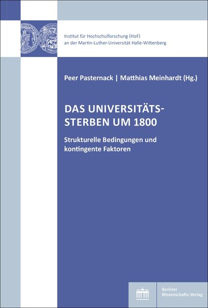 Produktbild: Das Universit&auml;tssterben um 1800
