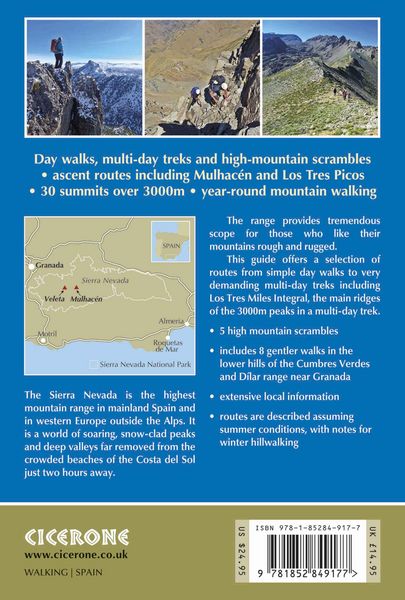 Produktbild: Walking and Trekking in the Sierra Nevada