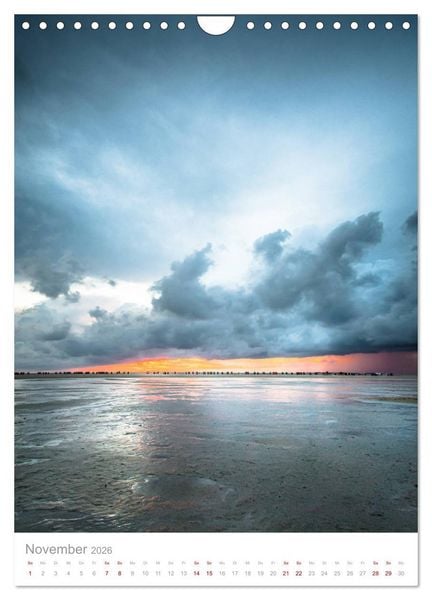 Produktbild: Amrum - Das Gesicht der Nordsee (Wandkalender 2026 DIN A4 hoch), CALVENDO Monatskalender