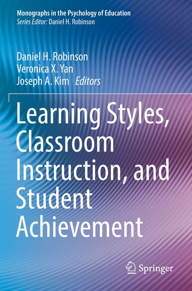 Produktbild: Learning Styles, Classroom Instruction, and Student Achievement