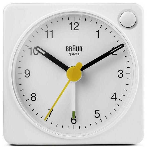 Produktbild: Braun 67101 Quarz Wecker Wei&szlig;