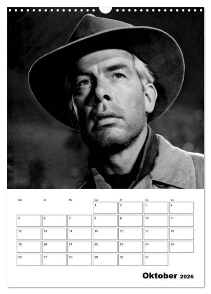 Produktbild: Leinwandhelden. Unvergessene Filmstars (Wandkalender 2026 DIN A3 hoch), CALVENDO Monatskalender