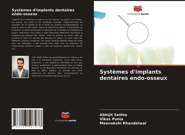 Produktbild: Syst&egrave;mes d'implants dentaires endo-osseux
