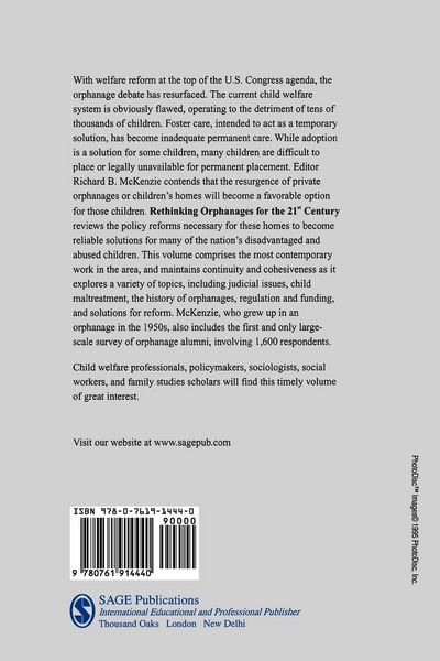 Produktbild: Rethinking Orphanages for the 21st Century