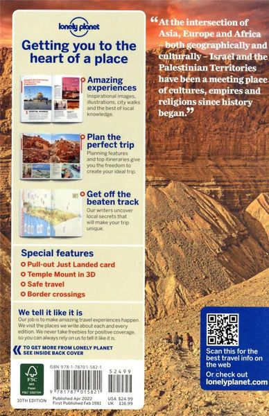 Produktbild: Lonely Planet Israel & the Palestinian Territories