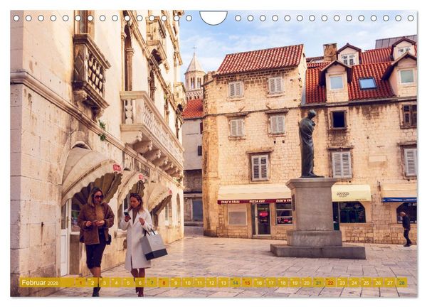 Produktbild: Split - Zauberhafte Perle an der Adriak&uuml;ste Kroatiens (Wandkalender 2026 DIN A4 quer), CALVENDO Monatskalender