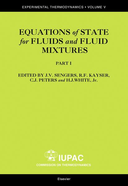 Produktbild: Equations of State for Fluids and Fluid Mixtures