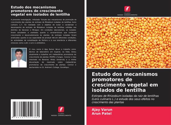 Produktbild: Estudo dos mecanismos promotores de crescimento vegetal em isolados de lentilha