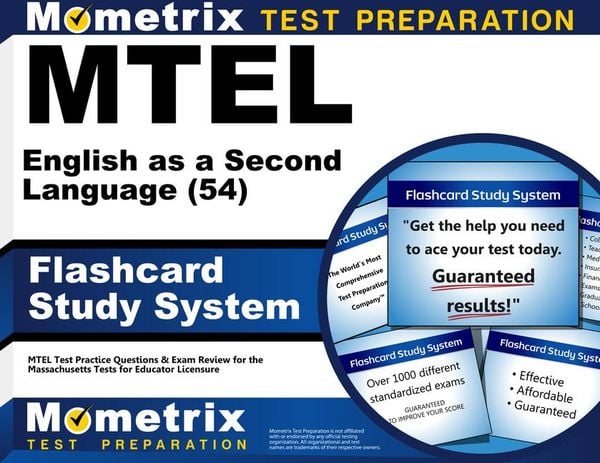 Produktbild: MTEL English as a Second Language (54) Flashcard Study System