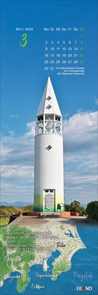 Produktbild: LilleEiland Lesezeichen & Kalender 2026