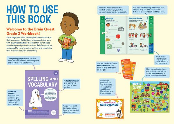 Produktbild: Brain Quest Workbook: 2nd Grade Revised Edition