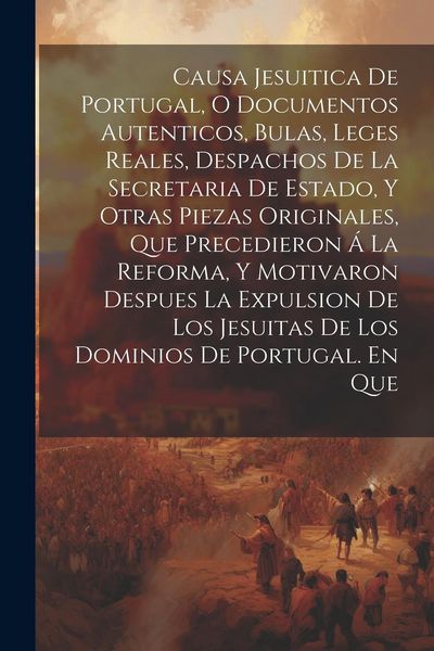 Produktbild: Causa Jesuitica De Portugal, O Documentos Autenticos, Bulas, Leges Reales, Despachos De La Secretaria De Estado, Y Otras Piezas Originales, Que Preced