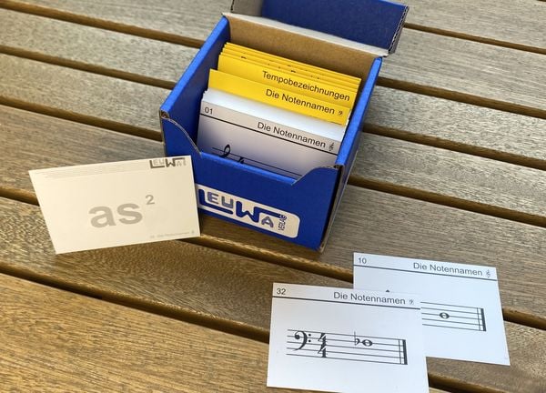 Produktbild: Das Musik-1x1 | Musiknoten lesen lernen mit Karteikarten