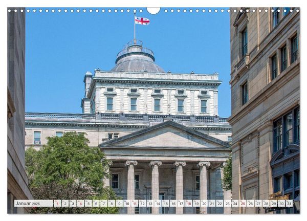 Produktbild: Montreal - klassisches Erbe in Qu&eacute;bec (Wandkalender 2026 DIN A3 quer), CALVENDO Monatskalender