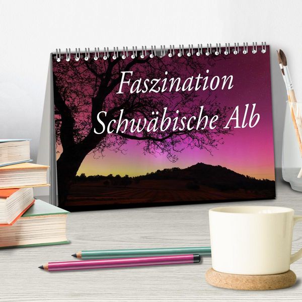 Produktbild: Faszination Schw&auml;bische Alb (Tischkalender 2026 DIN A5 quer), CALVENDO Monatskalender
