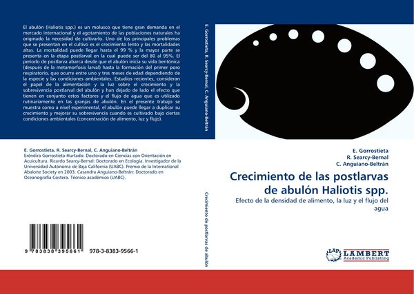 Produktbild: Crecimiento de las postlarvas de abul&oacute;n Haliotis spp.