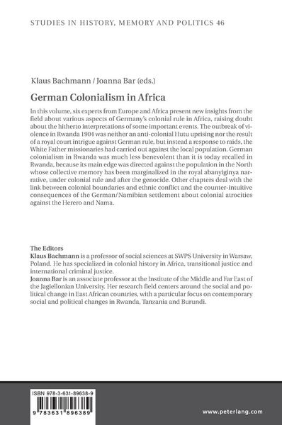 Produktbild: German Colonialism in Africa