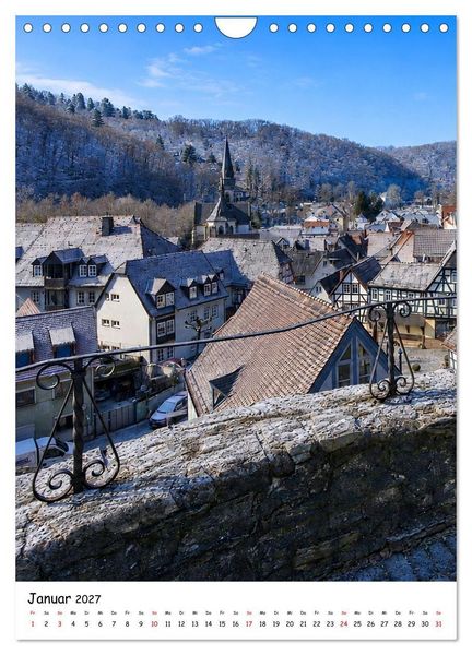 Produktbild: Burgstadt Eppstein (Wandkalender 2027 DIN A4 hoch), CALVENDO Monatskalender