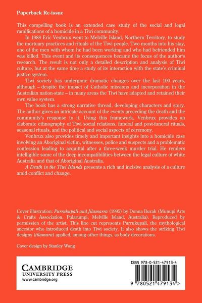 Produktbild: A Death in the Tiwi Islands