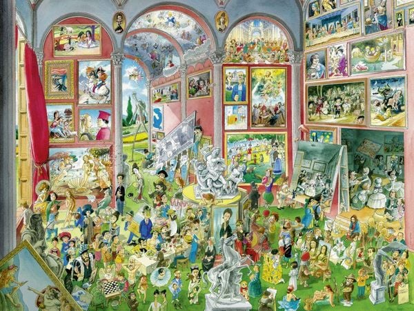 Produktbild: MASTERPIECES, HEYE Puzzle von Hugo Prades