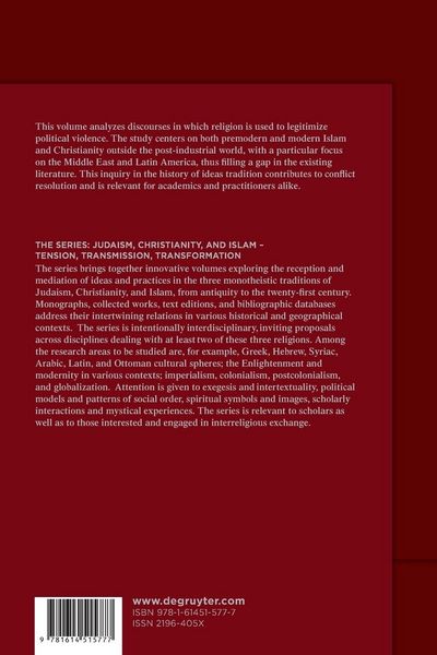 Produktbild: Patterns Legitimizing Political Violence in Transcultural Perspectives