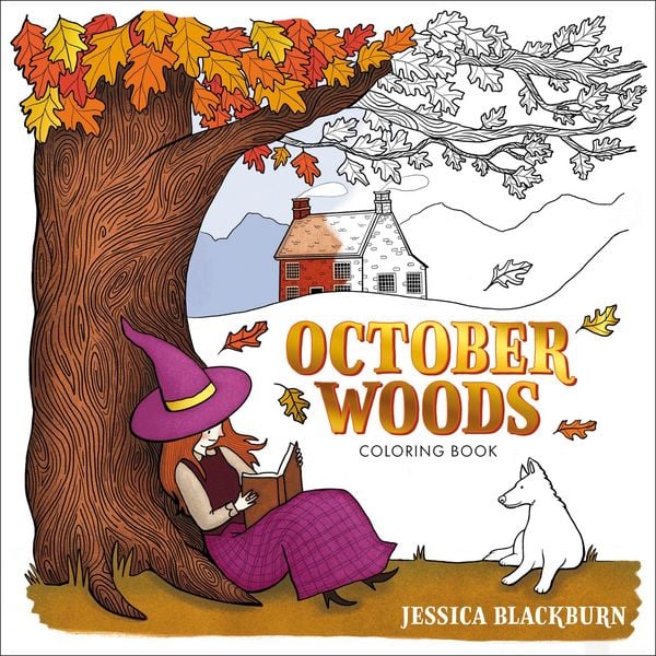 Produktbild: October Woods Coloring Book