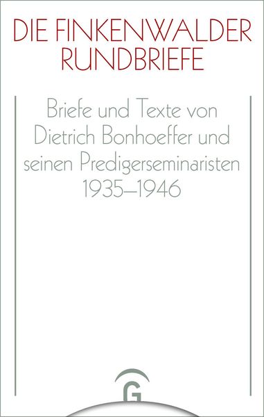 Produktbild: Die Finkenwalder Rundbriefe