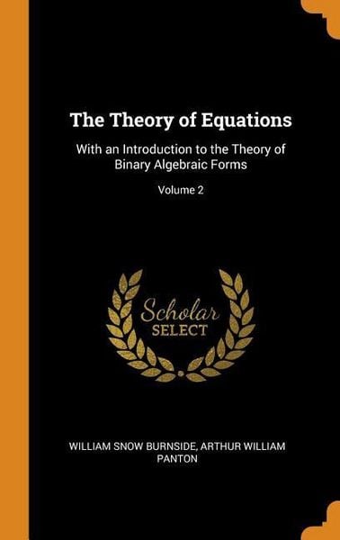 Produktbild: Theory Of Equations