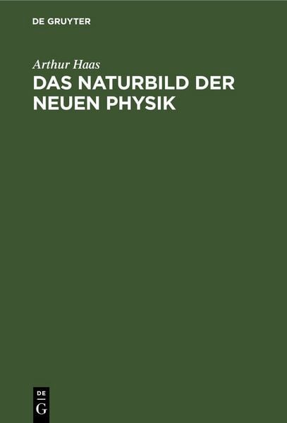 Produktbild: Das Naturbild der neuen Physik
