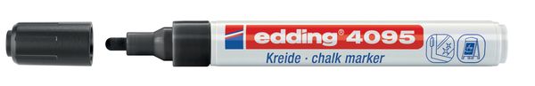 Produktbild: edding 4095 Kreidemarker Window Marker 2-3mm schwarz