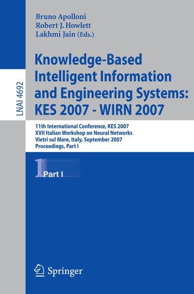 Produktbild: Knowledge-Based Intelligent Information and Engineering Systems