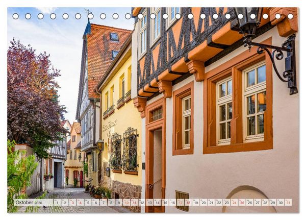 Produktbild: Aschaffenburg Impressionen (Tischkalender 2026 DIN A5 quer), CALVENDO Monatskalender