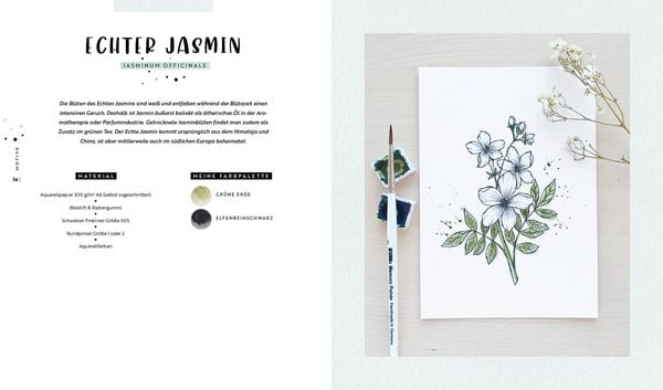 Produktbild: Watercolor &ndash; Florale Motive around the world: von heimisch bis exotisch