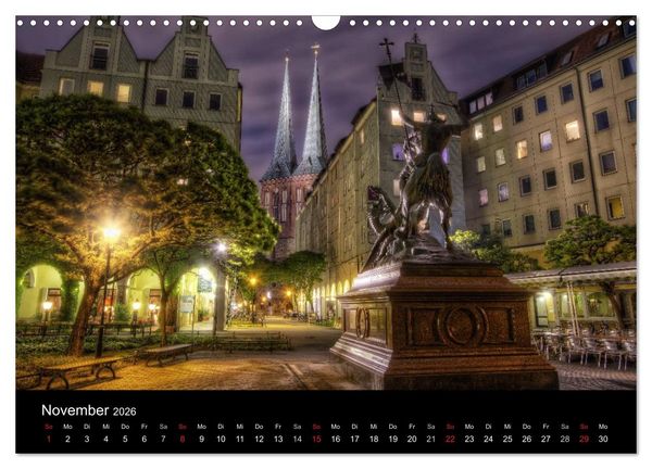 Produktbild: Colors of Berlin 2026 (Wandkalender 2026 DIN A3 quer), CALVENDO Monatskalender