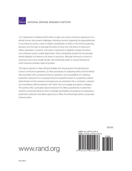 Produktbild: Planning Ethical Influence Operations