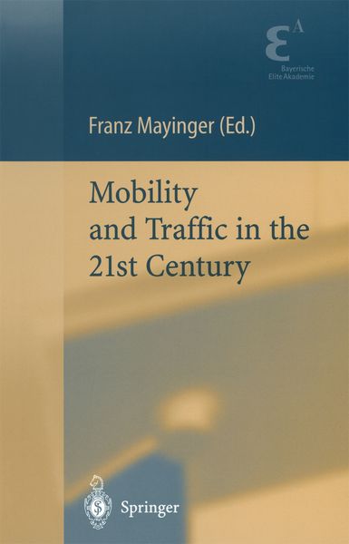Produktbild: Mobility and Traffic in the 21st Century