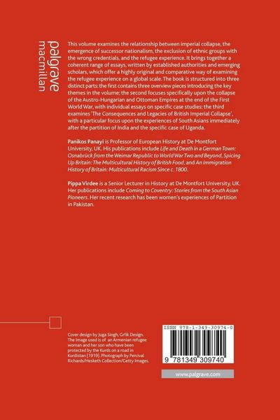 Produktbild: Refugees and the End of Empire