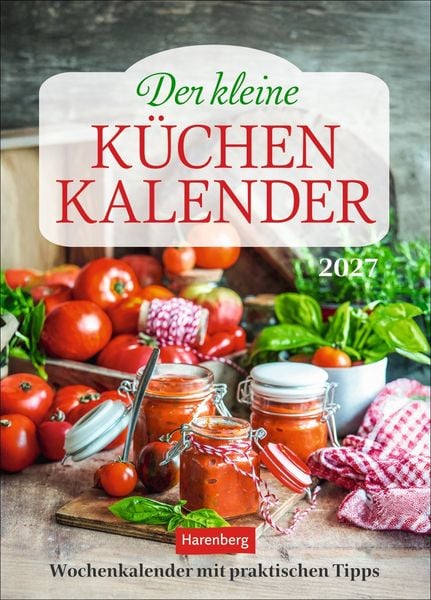 Produktbild: Der kleine K&uuml;chenkalender Wochenkalender 2027 - Wochenkalender mit praktischen Tipps