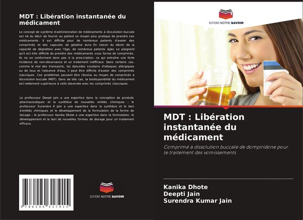 Produktbild: MDT : Lib&eacute;ration instantan&eacute;e du m&eacute;dicament