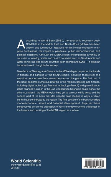 Produktbild: Handbook Of Banking and Finance in The Mena Region