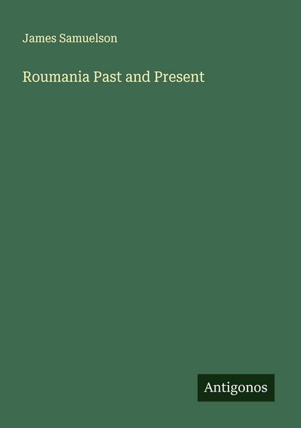 Produktbild: Roumania Past and Present