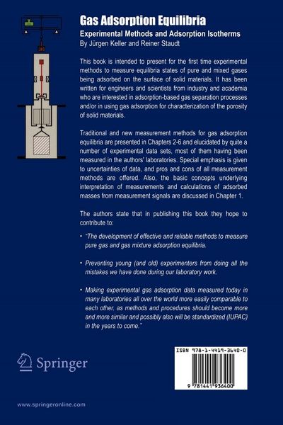 Produktbild: Gas Adsorption Equilibria