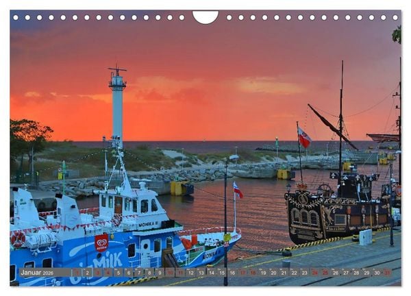 Produktbild: Kurort Kolberg (Wandkalender 2026 DIN A4 quer), CALVENDO Monatskalender